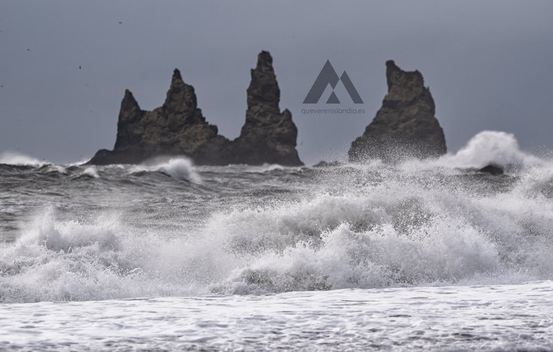 Vik reynisdrangar mar queverenislandia - Vik Islandia