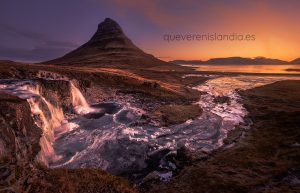 amanece e Kirkjufellfoss 300x193 - Que ver en Islandia