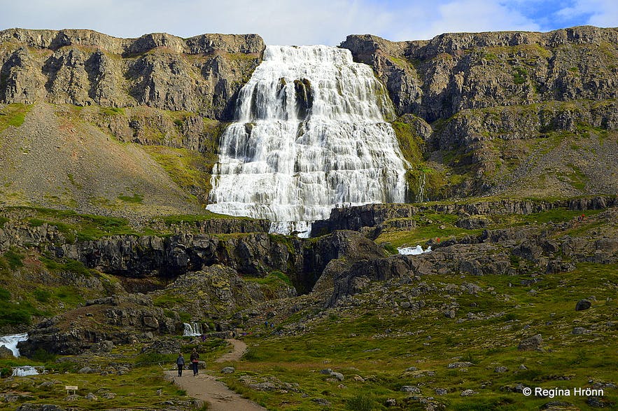 Dynjandi cascadas en islandia